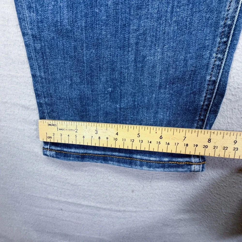 Banana Republic Traveler Jeans‎ Mens 40x34 Good Blue Straight Fit Lyocell Blend